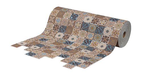Roll mat cuttable anti-slip icarpet PRINT (104) 80х1500 