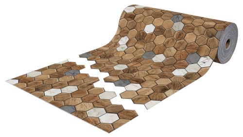 Roll mat cuttable anti-slip icarpet PRINT (110) 120х1500 
