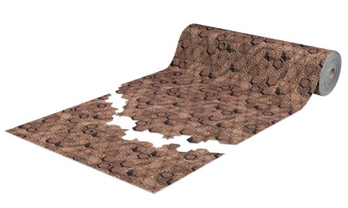 Roll mat cuttable anti-slip icarpet PRINT (126) 100х1500 