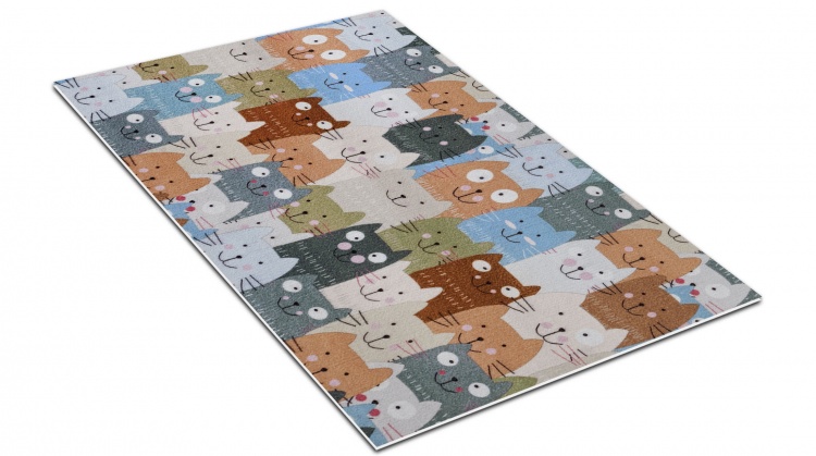 Cuttable anti-slip mat icarpet PRINT (100) 60x100 