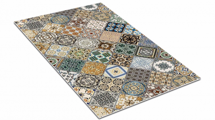 Cuttable anti-slip mat icarpet PRINT (128) 60x100 