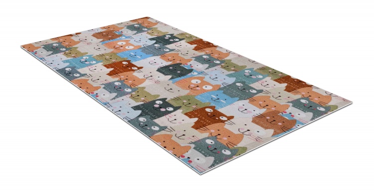 Cuttable anti-slip mat icarpet PRINT (100) 80x120 