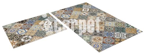 Set of cuttable anti-slip mats icarpet PRINT (128) 60x100+60x50 