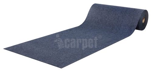 Roll mat door absorbing icarpet RIBBED TPR 80x1450 graphite