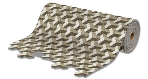 Roll mat cuttable anti-slip icarpet PRINT (128) 120х1500 