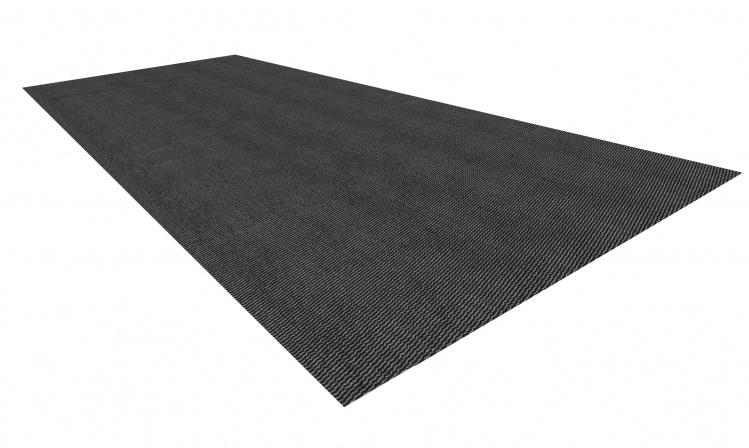 Absorbing anti-slip mat icarpet PRACTIC 120x300 gray