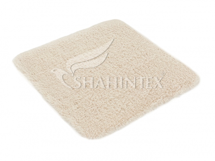 SHAHINTEX fur stool cover 35х35 	pearl 08