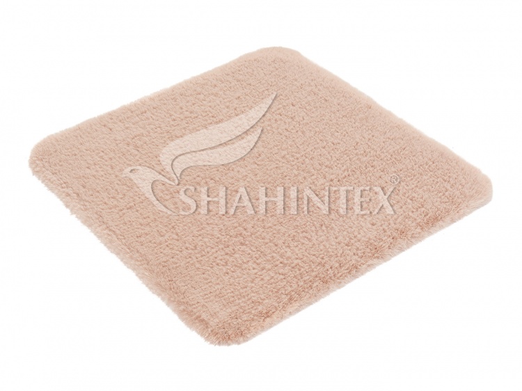 SHAHINTEX fur stool cover 35х35 	flamingo 09
