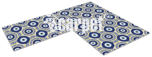 Set of cuttable anti-slip mats icarpet PRINT (128) 60x100+60x50 