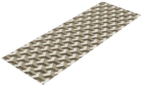 Cuttable anti-slip mat icarpet PRINT (126) 100x150 