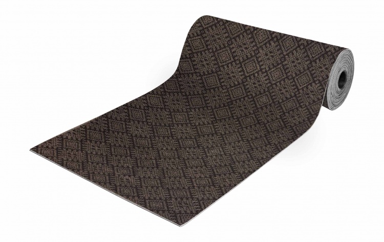 Roll mat absorbing anti-slip icarpet PRACTIC 60x1500 gray