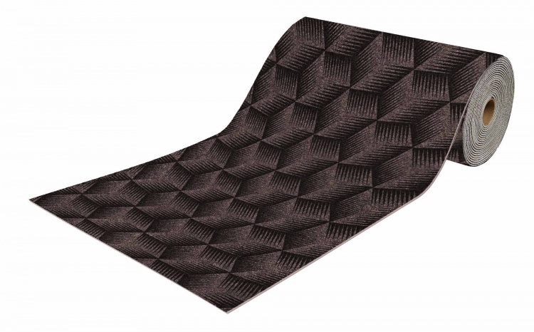 Roll mat absorbing anti-slip icarpet PRACTIC 60x1500 gray