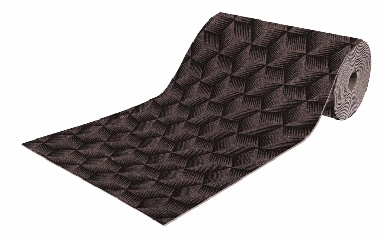 Roll mat absorbing anti-slip icarpet PRACTIC 80x1500 gray