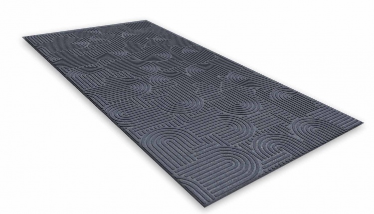 Absorbing anti-slip mat icarpet PRACTIC 80x120 gray