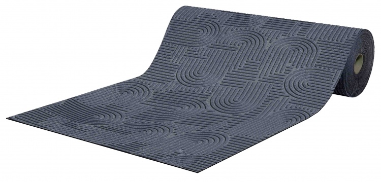 Roll mat absorbing anti-slip icarpet PRACTIC 120x1500 gray