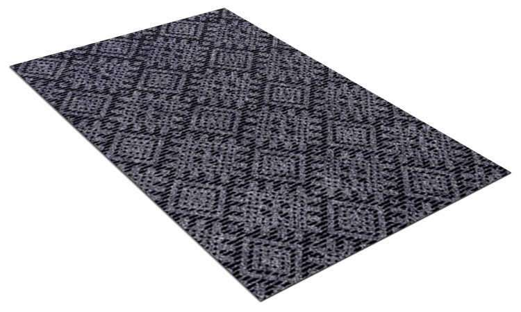 Absorbing anti-slip mat icarpet PRACTIC 80x120 gray