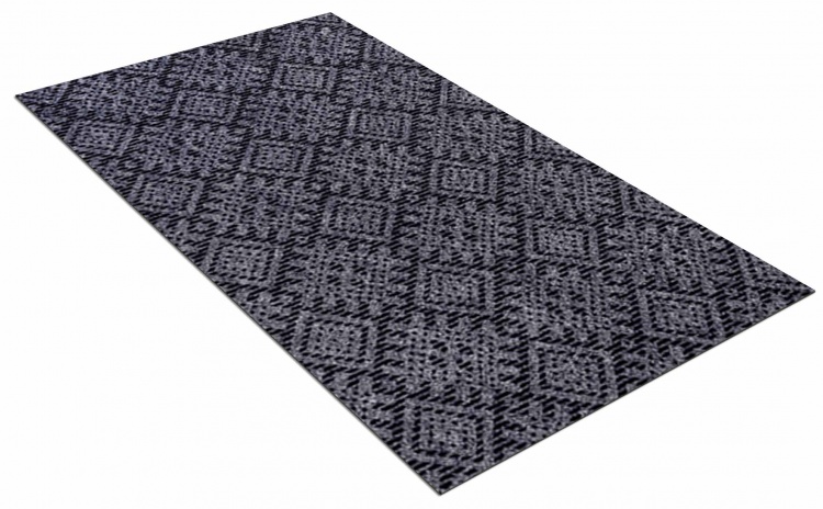 Absorbing anti-slip mat icarpet PRACTIC 50x80 gray