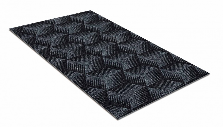 Absorbing anti-slip mat icarpet PRACTIC 80x120 gray