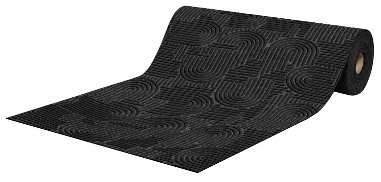 Roll mat absorbing anti-slip icarpet PRACTIC 120x1500 gray