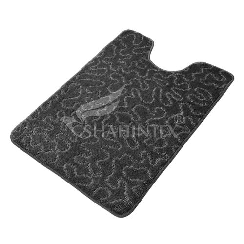 SHAHINTEX PP bathroom mat, 50*80 001 graphite 62