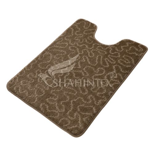 SHAHINTEX PP bathroom mat, 50*80 001 coffee 76